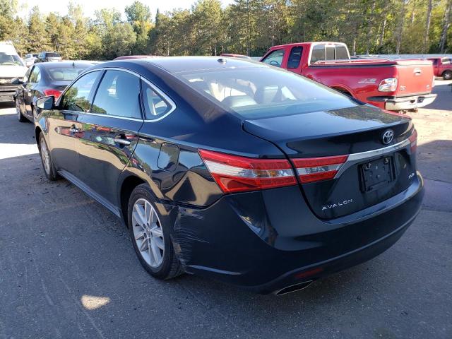 4T1BK1EB9FU145439 - 2015 TOYOTA AVALON XLE BLACK photo 3