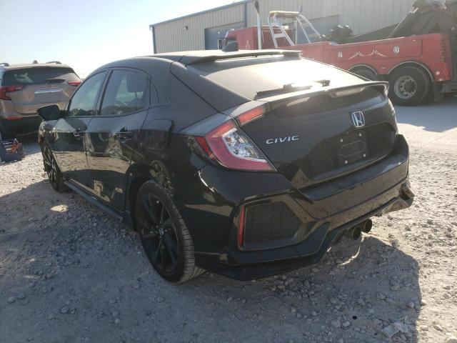 SHHFK7H99JU204376 - 2018 HONDA CIVIC SPOR 黑色 照片 3