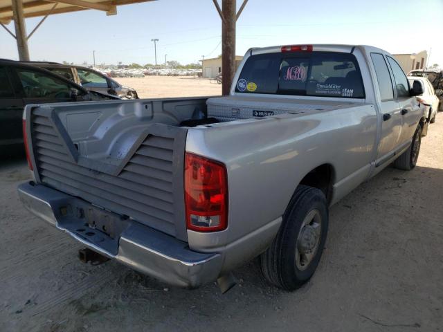 3D7KA28C84G226018 - 2004 DODGE RAM 2500 S WHITE photo 4