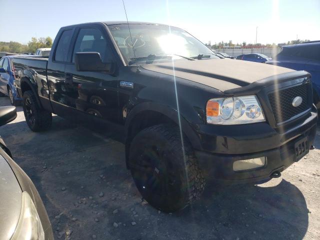 1FTPX145X4NB37168 - 2004 FORD F150 BLACK photo 1