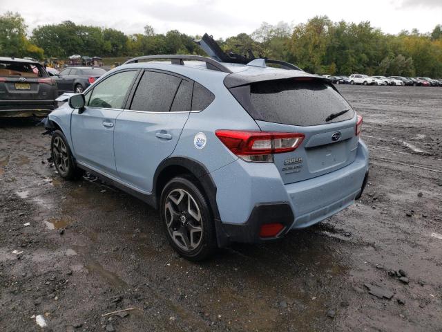 JF2GTAMCXJH215311 - 2018 SUBARU CROSSTREK BLUE photo 3