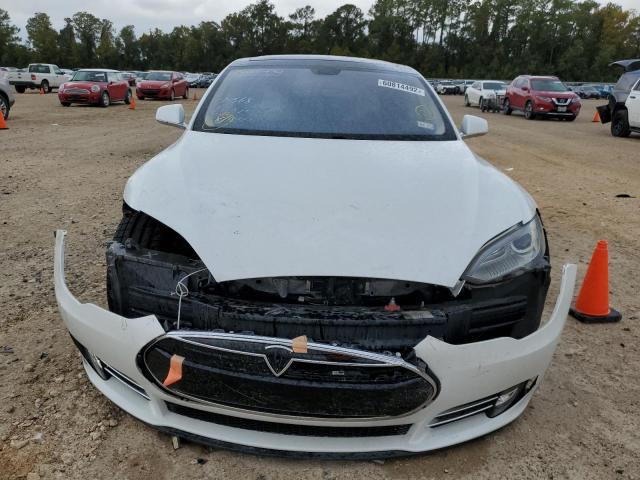 5YJSA1DP8CFS00715 - 2012 TESLA MODEL S Սպիտակ լուսանկար 9