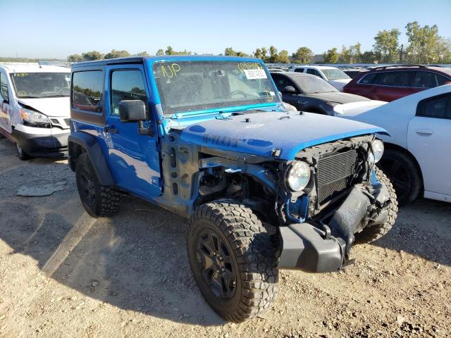 1C4AJWAG6GL171151 - 2016 JEEP WRANGLER S BLUE photo 1