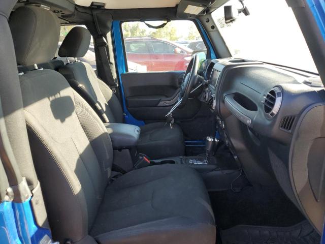 1C4AJWAG6GL171151 - 2016 JEEP WRANGLER S BLUE photo 5
