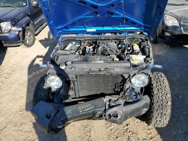 1C4AJWAG6GL171151 - 2016 JEEP WRANGLER S BLUE photo 7