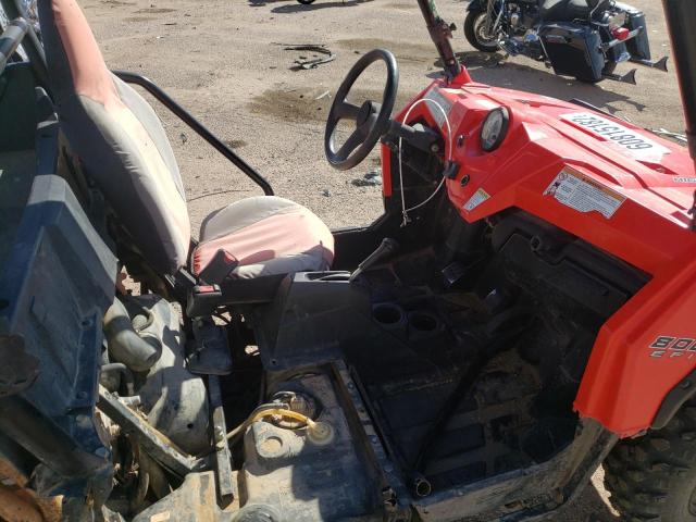 4XAVH76A0DF677437 - 2013 POLARIS RZR 800 RED photo 5