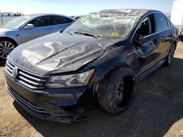 1VWDT7A34HC067251 - 2017 VOLKSWAGEN PASSAT R-L BLACK photo 2