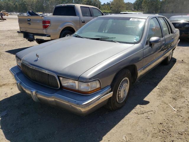 1G4BN5377PR416449 - 1993 BUICK ROADMASTER GRAY photo 2