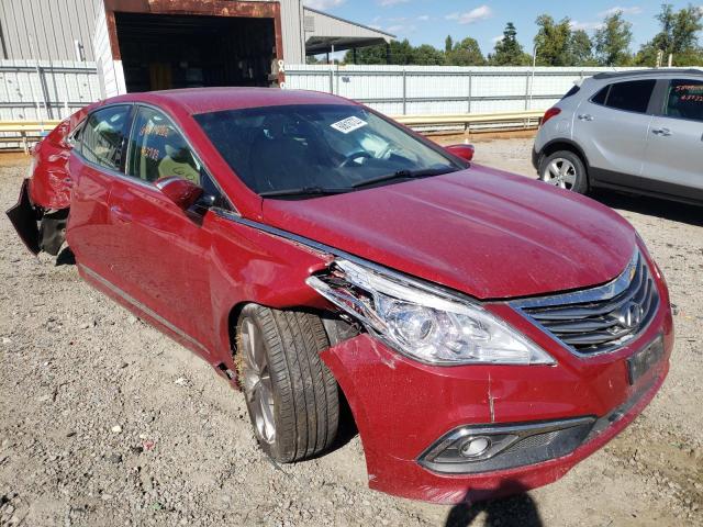 KMHFG4JG5FA463338 - 2015 HYUNDAI AZERA RED photo 1