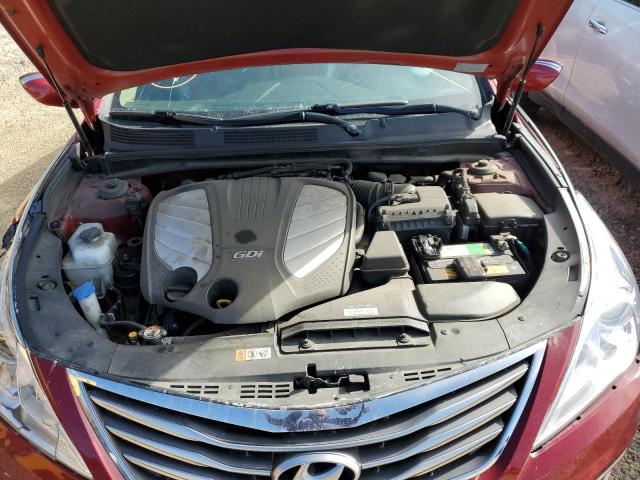 KMHFG4JG5FA463338 - 2015 HYUNDAI AZERA RED photo 7