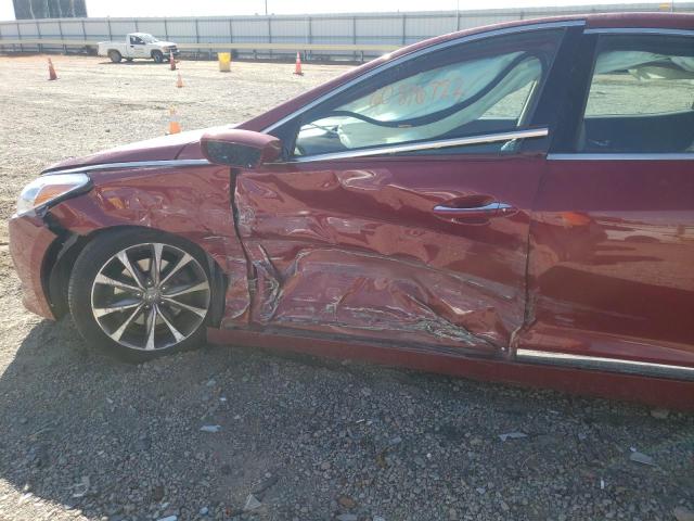 KMHFG4JG5FA463338 - 2015 HYUNDAI AZERA RED photo 9