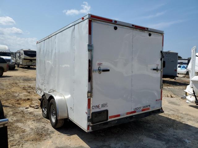 55YBE1423MN044429 - 2021 CARGO 7X14 WHITE photo 3