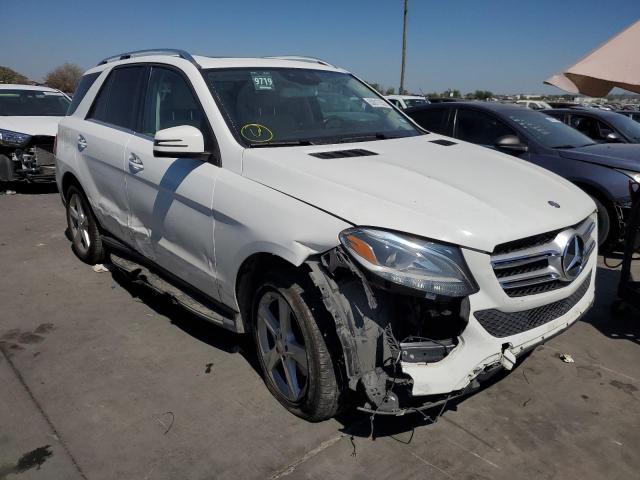 4JGDA5JB7GA787749 - 2016 MERCEDES-BENZ GLE 350 WHITE photo 1