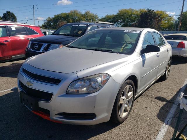 1G1ZB5E09CF243176 - 2012 CHEVROLET MALIBU LS SILVER photo 2