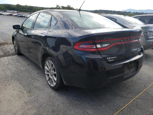 1C3CDFCAXDD322091 - 2013 DODGE DART LIMIT BLACK photo 3