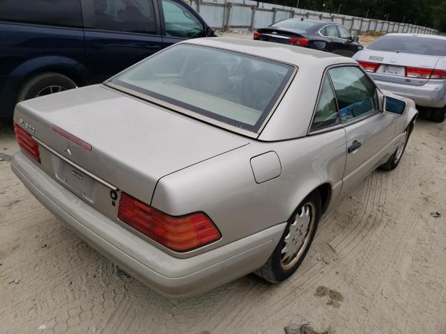 WDBFA63F1VF143570 - 1997 MERCEDES-BENZ SL 320 BEIGE photo 4