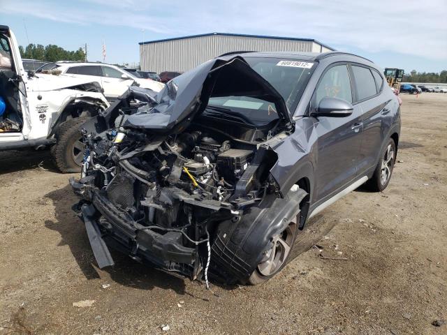 KM8J33A20JU632659 - 2018 HYUNDAI TUCSON VAL GRAY photo 2