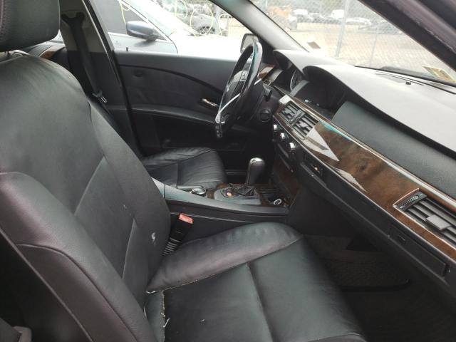 WBANF335X7CS40773 - 2007 BMW 525 XI GRAY photo 5