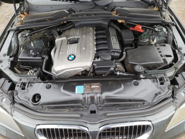 WBANF335X7CS40773 - 2007 BMW 525 XI GRAY photo 7
