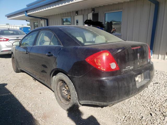 1G2ZF57B284259513 - 2008 PONTIAC G6 VALUE L BLACK photo 3