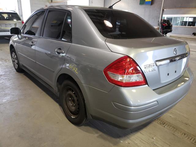 3N1BC11E99L409892 - 2009 NISSAN VERSA S SILVER photo 3