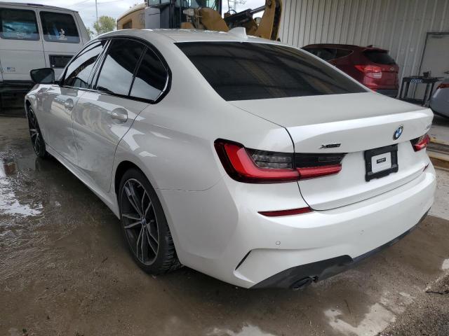 3MW5R7J05L8B27224 - 2020 BMW 330XI WHITE photo 3