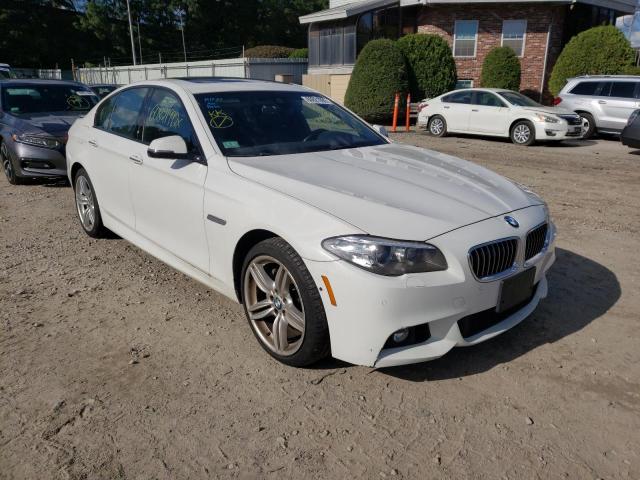 WBAXA5C5XFD691519 - 2015 BMW 535 D WHITE photo 1