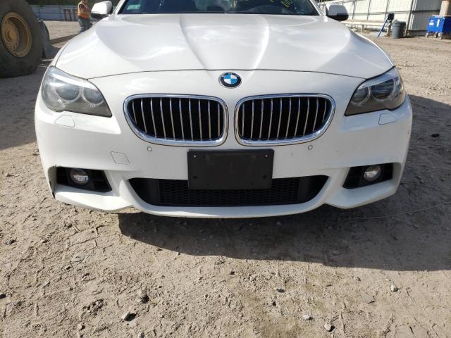 WBAXA5C5XFD691519 - 2015 BMW 535 D WHITE photo 9