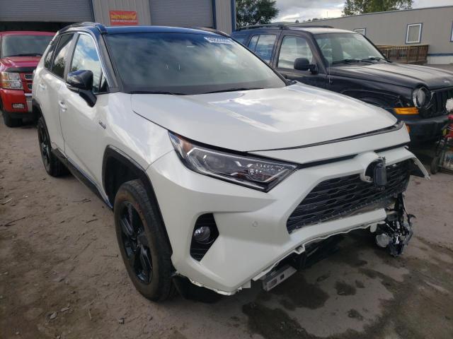 2T3E6RFV8MW016847 - 2021 TOYOTA RAV4 XSE WHITE photo 1