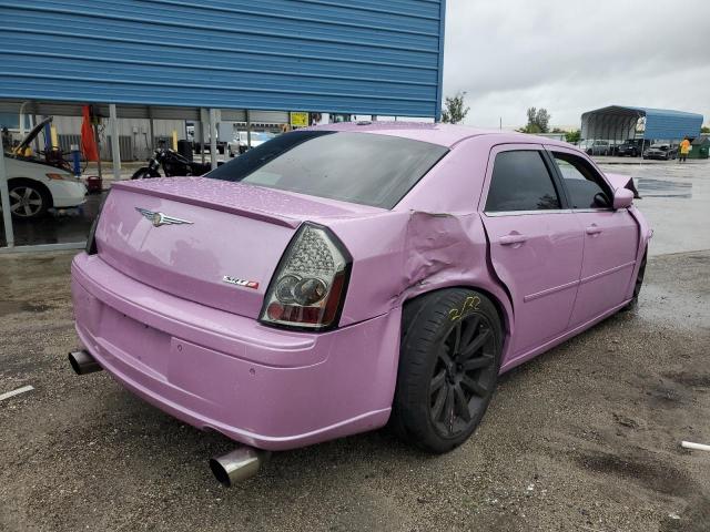 2C3LA73W16H337174 - 2006 CHRYSLER 300C SRT-8 PURPLE photo 4