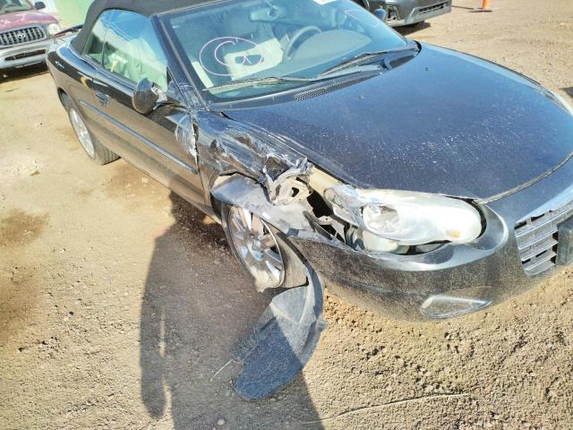 1C3EL65R54N154496 - 2004 CHRYSLER SEBRING LI BLACK photo 9