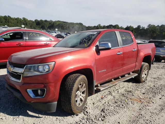 1GCGSCE3XG1103458 - 2016 CHEVROLET COLORADO L RED photo 2