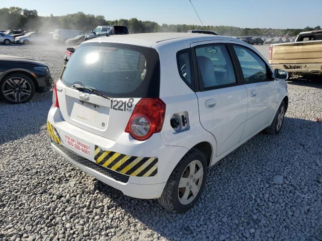 KL1TD66E09B672690 - 2009 CHEVROLET AVEO LS 白色 照片 4