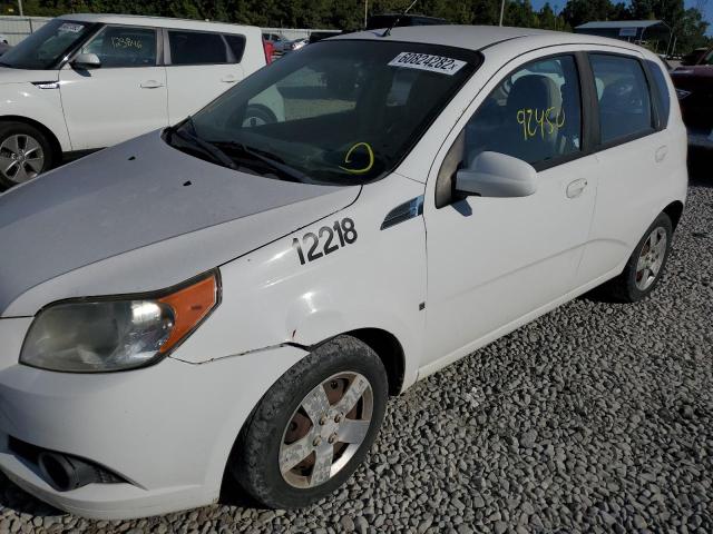 KL1TD66E09B672690 - 2009 CHEVROLET AVEO LS 白色 照片 9