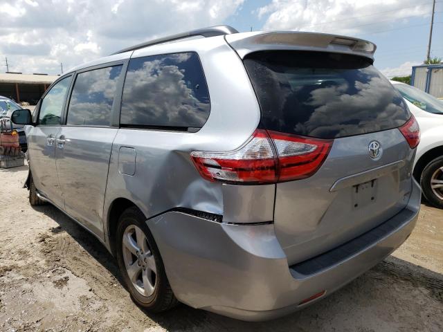 5TDKK3DC7FS650636 - 2015 TOYOTA SIENNA LE SILVER photo 3