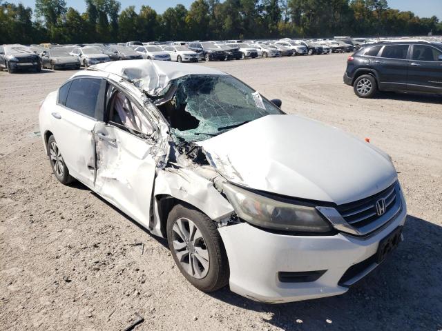 1HGCR2F35DA259939 - 2013 HONDA ACCORD LX WHITE photo 1