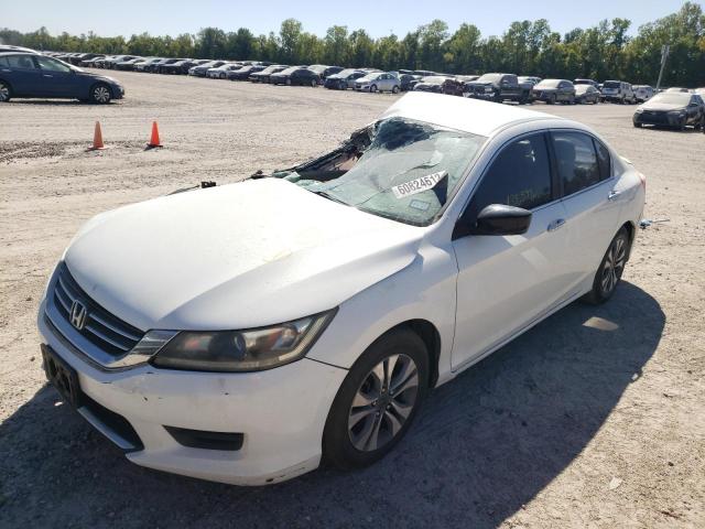 1HGCR2F35DA259939 - 2013 HONDA ACCORD LX WHITE photo 2