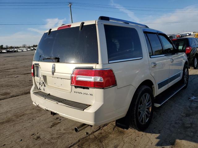 5LMFU28568LJ10273 - 2008 LINCOLN NAVIGATOR CREAM photo 4