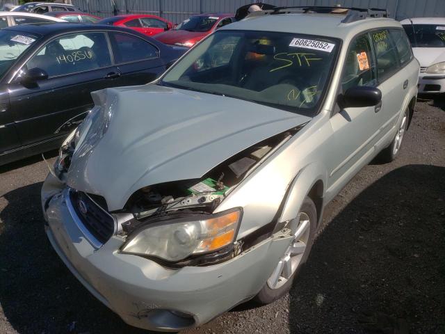 4S4BP61C167319855 - 2006 SUBARU LEGACY OUT SILVER photo 2