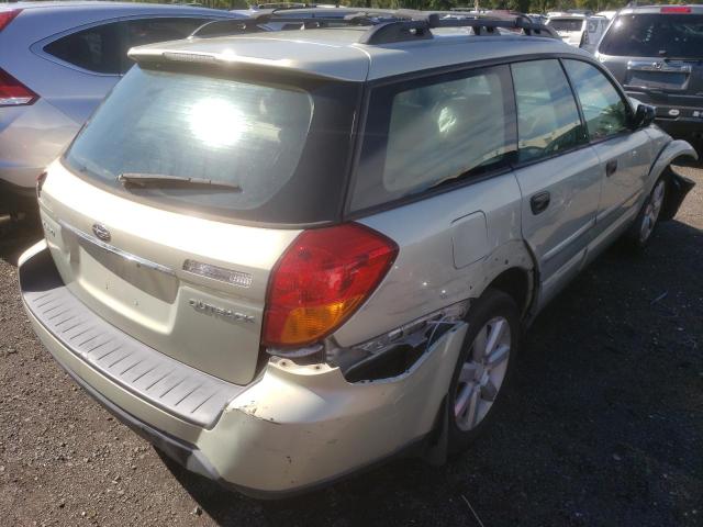 4S4BP61C167319855 - 2006 SUBARU LEGACY OUT SILVER photo 4