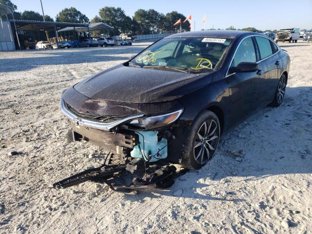 1G1ZG5ST3LF149326 - 2020 CHEVROLET MALIBU RS Bordo foto 2