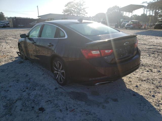 1G1ZG5ST3LF149326 - 2020 CHEVROLET MALIBU RS Bordo foto 3