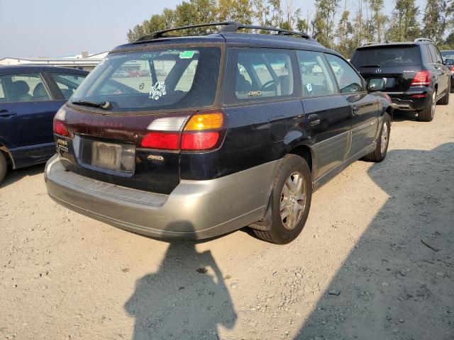 4S3BH675137652143 - 2003 SUBARU LEGACY OUT TWO TONE photo 4