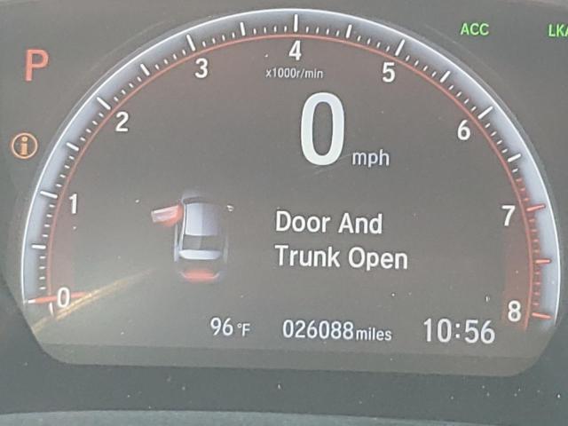 2HGFC2F83KH557236 - 2019 HONDA CIVIC SPOR GRAY photo 8