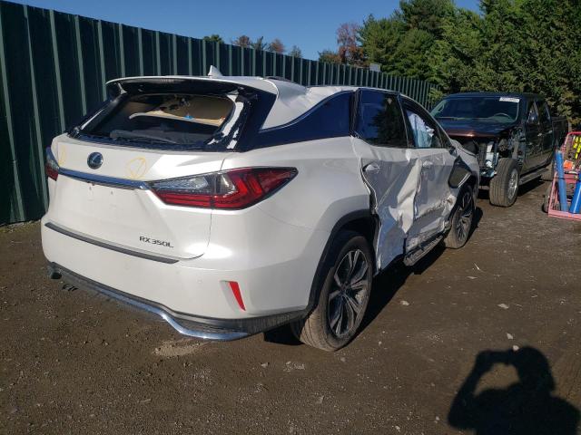 JTJDZKCA4J2012808 - 2018 LEXUS RX 350 L WHITE photo 4