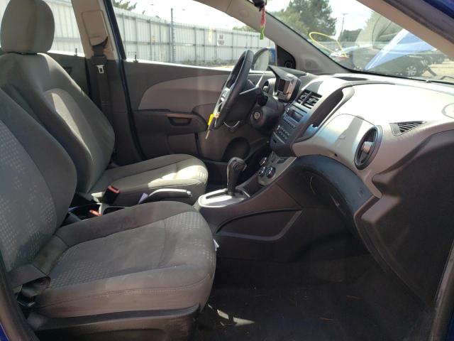1G1JA5SH9E4108577 - 2014 CHEVROLET SONIC LS 蓝色 照片 5