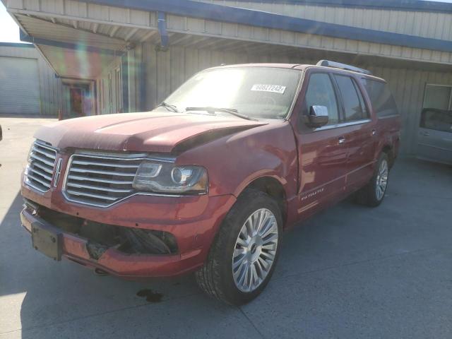 5LMJJ3HT2GEL05247 - 2016 LINCOLN NAVIGATOR 栗色 照片 2