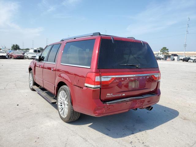5LMJJ3HT2GEL05247 - 2016 LINCOLN NAVIGATOR 栗色 照片 3