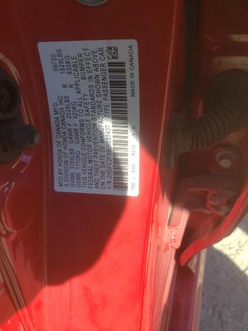 2HGFC2F88LH585437 - 2020 HONDA CIVIC SPOR 红色 照片 10