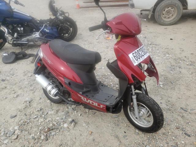 L5YACBPZ3M1138507 - 2021 ZHNG SCOOTER BURGUNDY photo 1